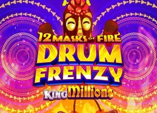 12 Masks of Fire Drum Frenzy King Millions
