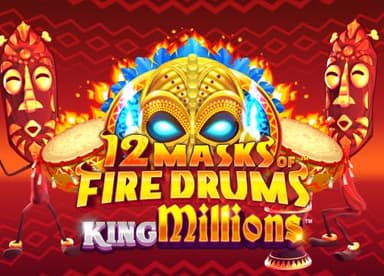 12 Masks of Fire Drums King Millions