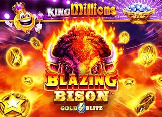 Blazing Bison Gold Blitz King Millions