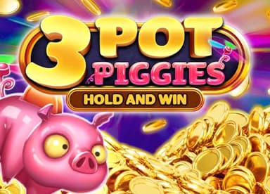 3 Pot Piggies Hold and Win