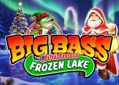 Big Bass Christmas Frozen Lake